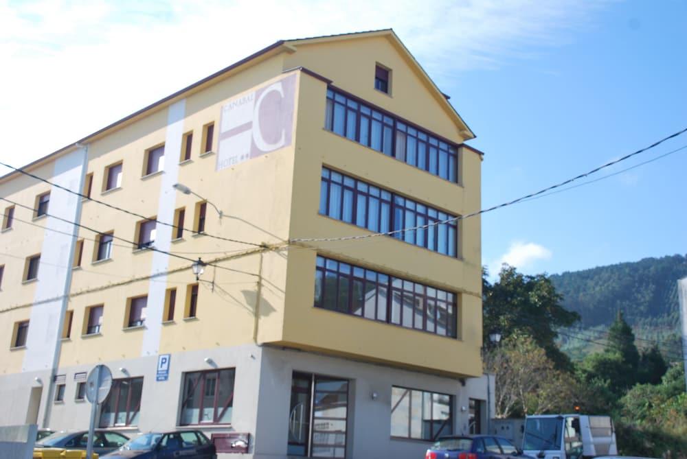 Hotel Canabal Burela Exterior foto